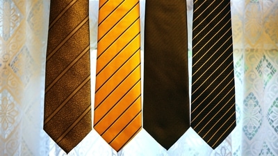 This Valentine's Day, give your boyfriend a nice-looking tie. (Pexels) This Valentine's Day, give your boyfriend a nice-looking tie. (Pexels)