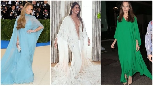 Kaftans can make a stylish and elegant option for a red carpet event, especially if you are looking for a unique and eye-catching look. (Instagram) Kaftans can make a stylish and elegant option for a red carpet event, especially if you are looking for a unique and eye-catching look. (Instagram)