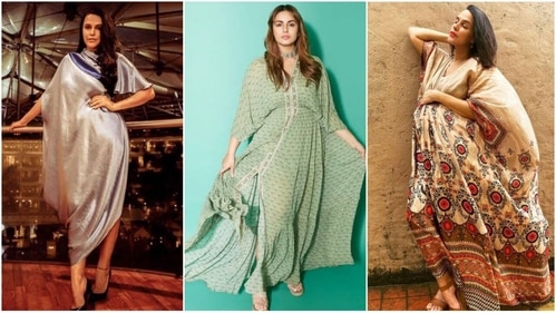 Kaftans can make a beautiful and stylish option for a wedding, especially if you're looking for a traditional yet modern outfit. (Instagram) Kaftans can make a beautiful and stylish option for a wedding, especially if you're looking for a traditional yet modern outfit. (Instagram)