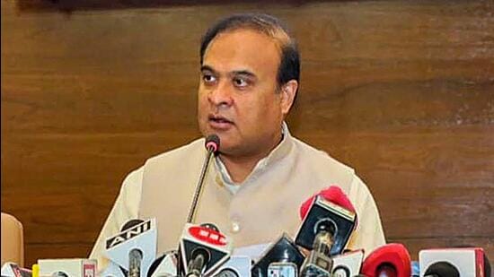 Assam chief minister Himanta Biswa Sarma. (PTI)