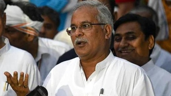 Chhattisgarh chief minister Bhupesh Baghel (HT Photo)