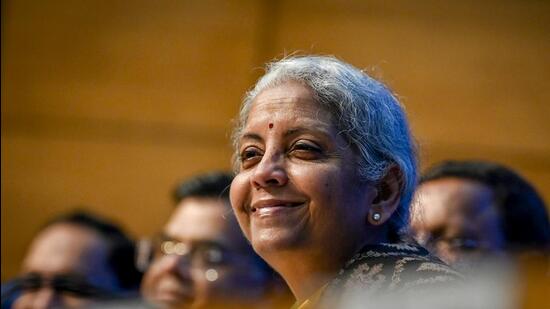 Finance minister Nirmala Sitharaman. (Raj K Raj/ HT Photo)