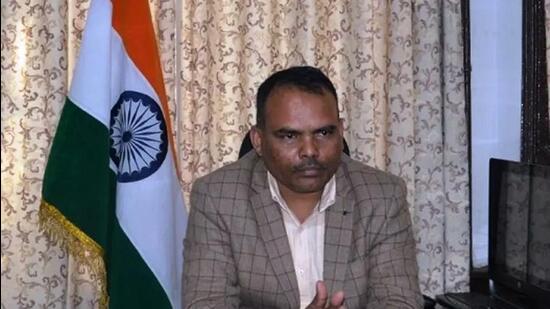The divisional commissioner, Kashmir, Pandurang Pole has been appointed as the chief electoral officer, J&K. In a notification, the Election Commission of India today appointed Pandurang Kondbarao Pole as the new chief electoral officer, Jammu and Kashmir. (Source: Twitter)