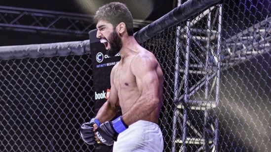 Indian MMA fighter Anshul Jubli(Instagram/Anshul Jubli)