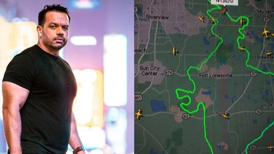 Gaurav Taneja created history after he flew 350 kms in US airspace creating the largest ever map of India