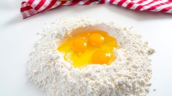 Whole wheat and egg yolks are rich in lecithin, which helps in boosting brain health. (Unsplash)