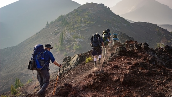 Pack Lightly: One of the most common mistakes newbies tend to make is stuffing their backpacks with unwanted things. Make sure you carry lightweight equipments and pack lightweight trekking food.(File Photo)