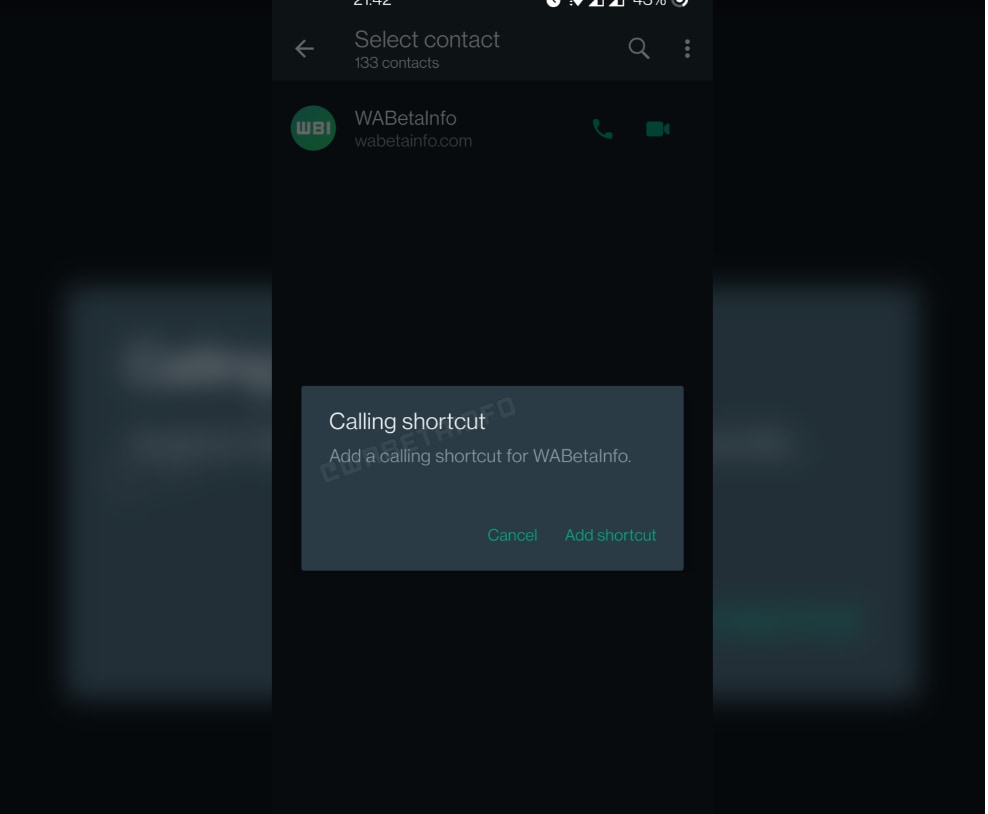 This screenshot shows how the feature will work. This screenshot shows how the feature will work.