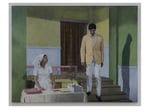 'Dr. Banerjee in Dr. Kulkarni's Nursing Home' 2020-2022. Amitabh Bachchan as Dr. Bhaskar Banerjee, in 'Anand,' 19711. Director Hrishikesh Mukherjee.(Courtesy Atul Dodiya / Chemould Prescott Road)