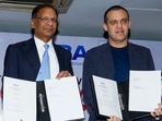 Ajay Singh, President of Boxing Federation of India (left) Ajay Singh, President of Boxing Federation of India (left)