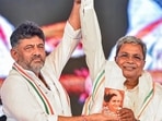 KPCC chief DK Shivakumar and LOP Siddaramaiah are both potential chief ministerial candidates from Karnataka Congress for the upcoming assembly polls in the southern state. (PTI) KPCC chief DK Shivakumar and LOP Siddaramaiah are both potential chief ministerial candidates from Karnataka Congress for the upcoming assembly polls in the southern state. (PTI)