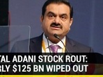 BRUTAL ADANI STOCK ROUT: NEARLY $125 BN WIPED OUT