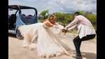 The new Prime Video action comedy, Shotgun Wedding, features Jennifer Lopez and Josh Duhamel as a couple whose destination wedding goes very wrong The new Prime Video action comedy, Shotgun Wedding, features Jennifer Lopez and Josh Duhamel as a couple whose destination wedding goes very wrong