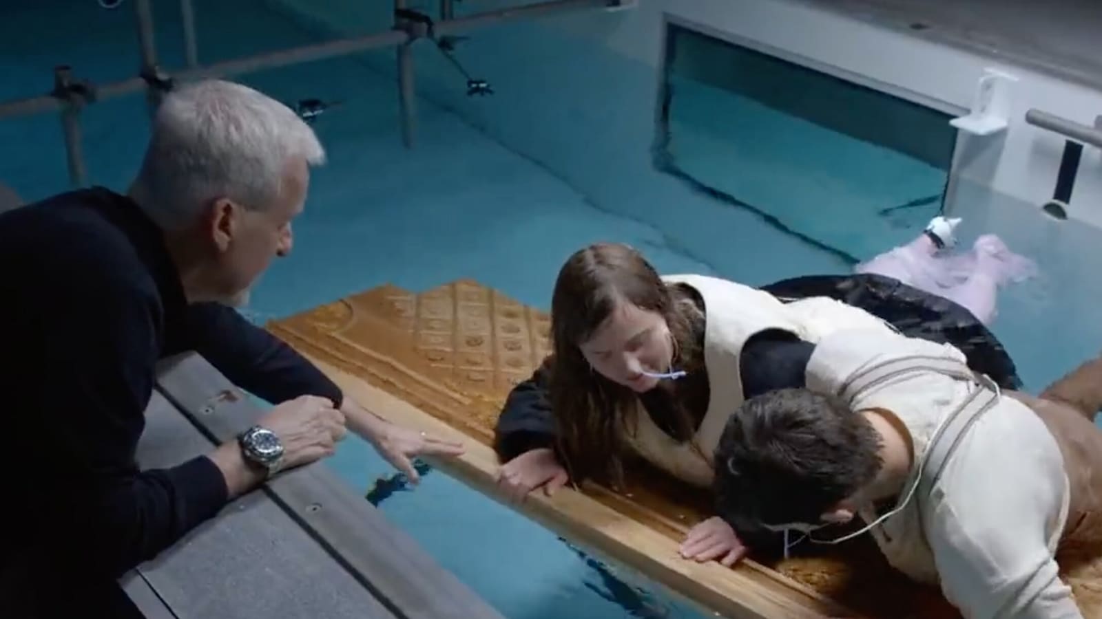 James Cameron performs experiment to end Titanic door debate. Watch promo