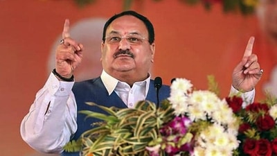 BJP president JP Nadda will address two public rallies today in Tripura. (File) BJP president JP Nadda will address two public rallies today in Tripura. (File)