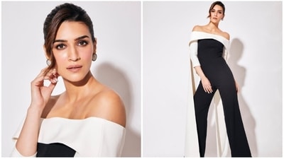 Kriti Sanon: Want to go dramatic but at the same time keep it subtle? Actor Kriti Sanon has got your back. Slay in a gorgeous monochrome jumpsuit with customised sleeves. Take this design to your favourite tailor or designer and get it stitched adding your own elements to make it unique. (Instagram/@kritisanon) Kriti Sanon: Want to go dramatic but at the same time keep it subtle? Actor Kriti Sanon has got your back. Slay in a gorgeous monochrome jumpsuit with customised sleeves. Take this design to your favourite tailor or designer and get it stitched adding your own elements to make it unique. (Instagram/@kritisanon)