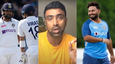 Virat Kohli with Rohit Sharma; R Ashwin; Rishabh Pant Virat Kohli with Rohit Sharma; R Ashwin; Rishabh Pant