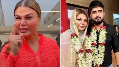 Rakhi Sawant married Adil last year in a secret wedding ceremony. Rakhi Sawant married Adil last year in a secret wedding ceremony.
