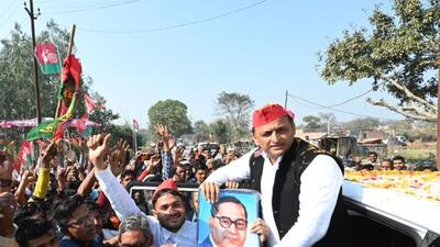 Samajwadi Party chief Akhilesh Yadav has claimed voters were not allowed to exercise their franchise in the MLC polls. (SOURCED IMAGE)