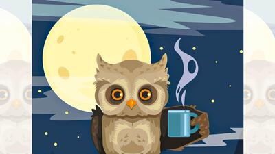 The morning lark / night owl division is based on the circadian rhythm. When you feel most energised determines which one you are. (Shutterstock) The morning lark / night owl division is based on the circadian rhythm. When you feel most energised determines which one you are. (Shutterstock)