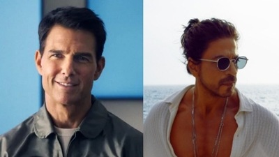 An American journalist referred to Shah Rukh Khan as India's Tom Cruise. An American journalist referred to Shah Rukh Khan as India's Tom Cruise.