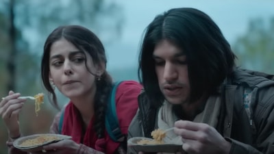 Almost Pyaar With DJ Mohabbat: Alaya F and Karan Mehtra have double roles in the film. Almost Pyaar With DJ Mohabbat: Alaya F and Karan Mehtra have double roles in the film.