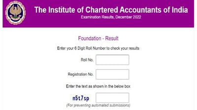 ICAI CA Foundation December Result 2022 declared at icai.org, check scores here ICAI CA Foundation December Result 2022 declared at icai.org, check scores here