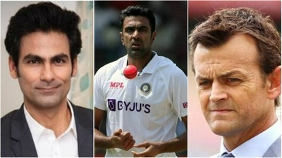 Mohammed Kaif; Ravichandran Ashwin; Adam Gilchrist (File)