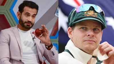 Irfan Pathan; Steve Smith (file photo)