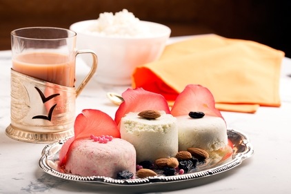 Sandesh is a dessert, originating from the Bengal region in the eastern part of the Indian subcontinent, created with milk and sugar. (Nibedita Pal, Godrej Jersey) Sandesh is a dessert, originating from the Bengal region in the eastern part of the Indian subcontinent, created with milk and sugar. (Nibedita Pal, Godrej Jersey)