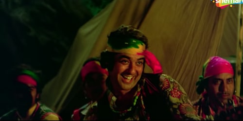 Jalal Agha in Sholay. Jalal Agha in Sholay.