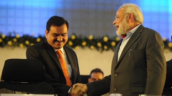 Gautam Adani claimed both him and PM Modi are from same state, making him an "easy target" for such allegations.(Mint)