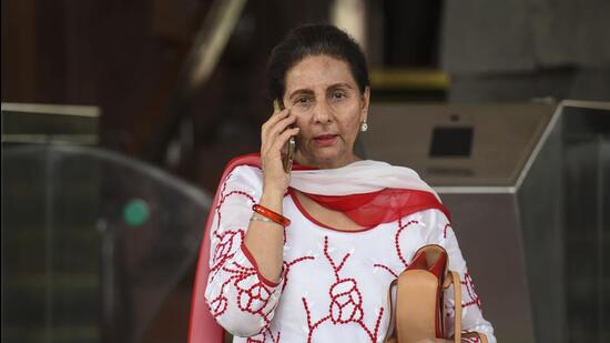 Congress MP Preneet Kaur. (PTI)