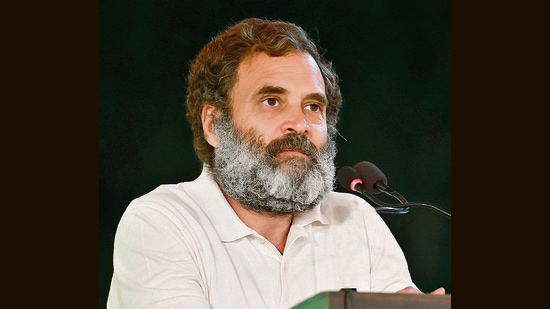 Congress leader Rahul Gandhi urged Prime Minister Narendra Modi to look into the plight of displaced Kashmiri Pandit government employees (ANI) Congress leader Rahul Gandhi urged Prime Minister Narendra Modi to look into the plight of displaced Kashmiri Pandit government employees (ANI)