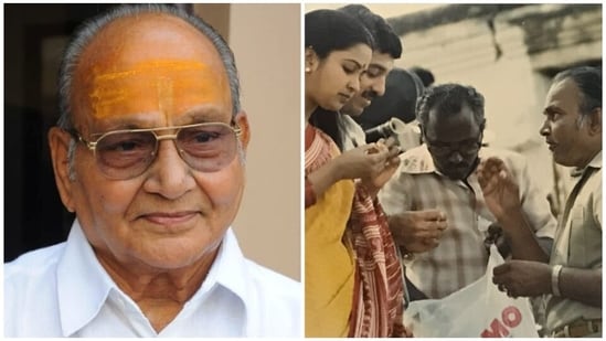Filmmaker K Viswanath died at 92; celebs such as Radikaa Sarath Kumar paid their tribute on social media.