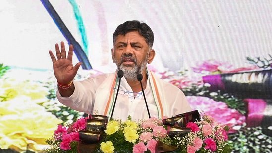 Karnataka Congress President DK Shivakumar. (PTI Photo) Karnataka Congress President DK Shivakumar. (PTI Photo)