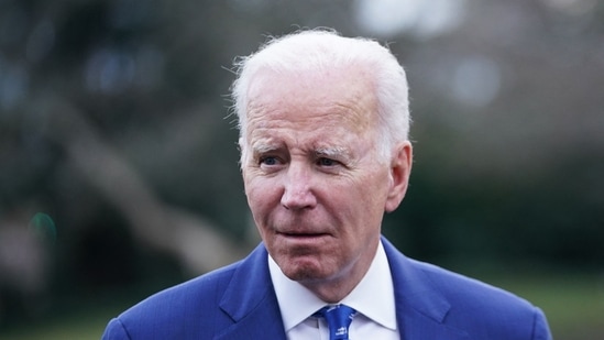 Russia-Ukraine War: US President Joe Biden is seen,(AFP)