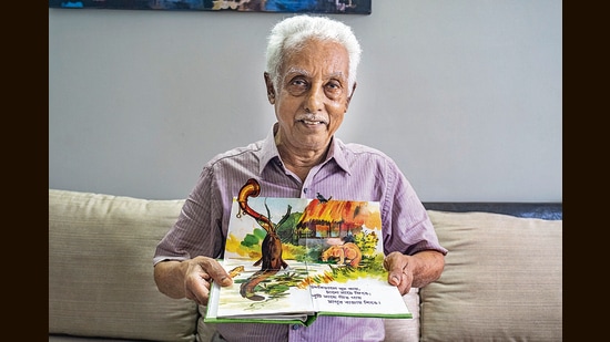 ‘Pop-up books and cards were my childhood favourites. When Myra was born, I decided that I should do this to help her learn Bangla. Since she is in the US she needed some help,’ Sengupta says.