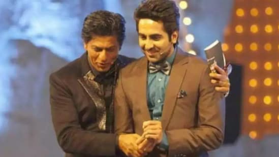 Ayushmann Khurrana responded to a fan for praising his film over Shah Rukh Khan's Pathaan.