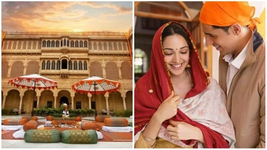 Photographer Viral Bhayani shared a post on Instagram on Thursday revealing the venue and the wedding ceremony dates. Reacting to the post, the official Instagram handle of the Suryagarh Palace wrote, “See you soon,” along with a heart emoticon. (Instagram/@suryagarh)