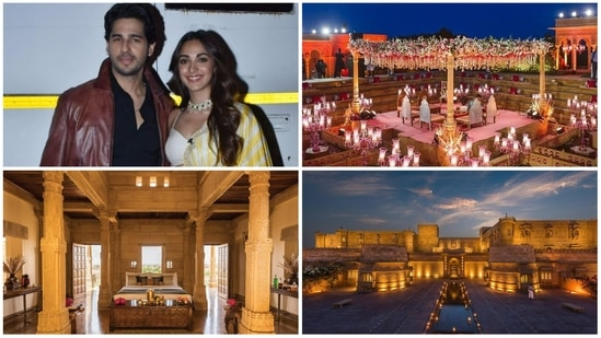 Sidharth Malhotra and Kiara Advani set to tie knot at Suryagarh Palace, Jaisalmer. 