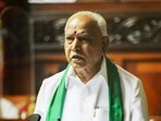 BS Yediyurappa said, gone are the days of Congress coming to power using the means of money, muscle and communal politics.(PTI) BS Yediyurappa said, gone are the days of Congress coming to power using the means of money, muscle and communal politics.(PTI)