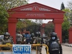 The senior counsel filed an affidavit before Justice V Srishananda that some rowdy elements were seen outside his house. (AFP) The senior counsel filed an affidavit before Justice V Srishananda that some rowdy elements were seen outside his house. (AFP)