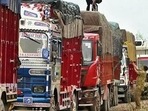 Truck unions are demanding the freight for transportation of cement from factories in Barmana in Bilaspur and Darlghat in Solan to be fixed at <span class='webrupee'>₹</span>10.15 per tonne, per kilometre. Truck unions are demanding the freight for transportation of cement from factories in Barmana in Bilaspur and Darlghat in Solan to be fixed at <span class='webrupee'>₹</span>10.15 per tonne, per kilometre.