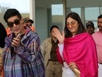 Manish Malhotra with Kiara Advani at Jaisalmer airport. Manish Malhotra with Kiara Advani at Jaisalmer airport.