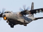A file photo of armed version of C-295 medium lift transport aircraft. 