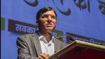 Gurugram: Union Health Minister Mansukh Mandaviya speaks during a post-budget discussion, in Gurugram, Saturday, Feb. 4, 2023. (PTI Photo)(PTI02_04_2023_000154B) (PTI) Gurugram: Union Health Minister Mansukh Mandaviya speaks during a post-budget discussion, in Gurugram, Saturday, Feb. 4, 2023. (PTI Photo)(PTI02_04_2023_000154B) (PTI)