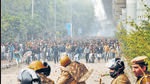 Twelve people, including Imam and Tanha, were indicted in the violence near Jamia university on December 13, 2019. (HT ARCHIVE) Twelve people, including Imam and Tanha, were indicted in the violence near Jamia university on December 13, 2019. (HT ARCHIVE)