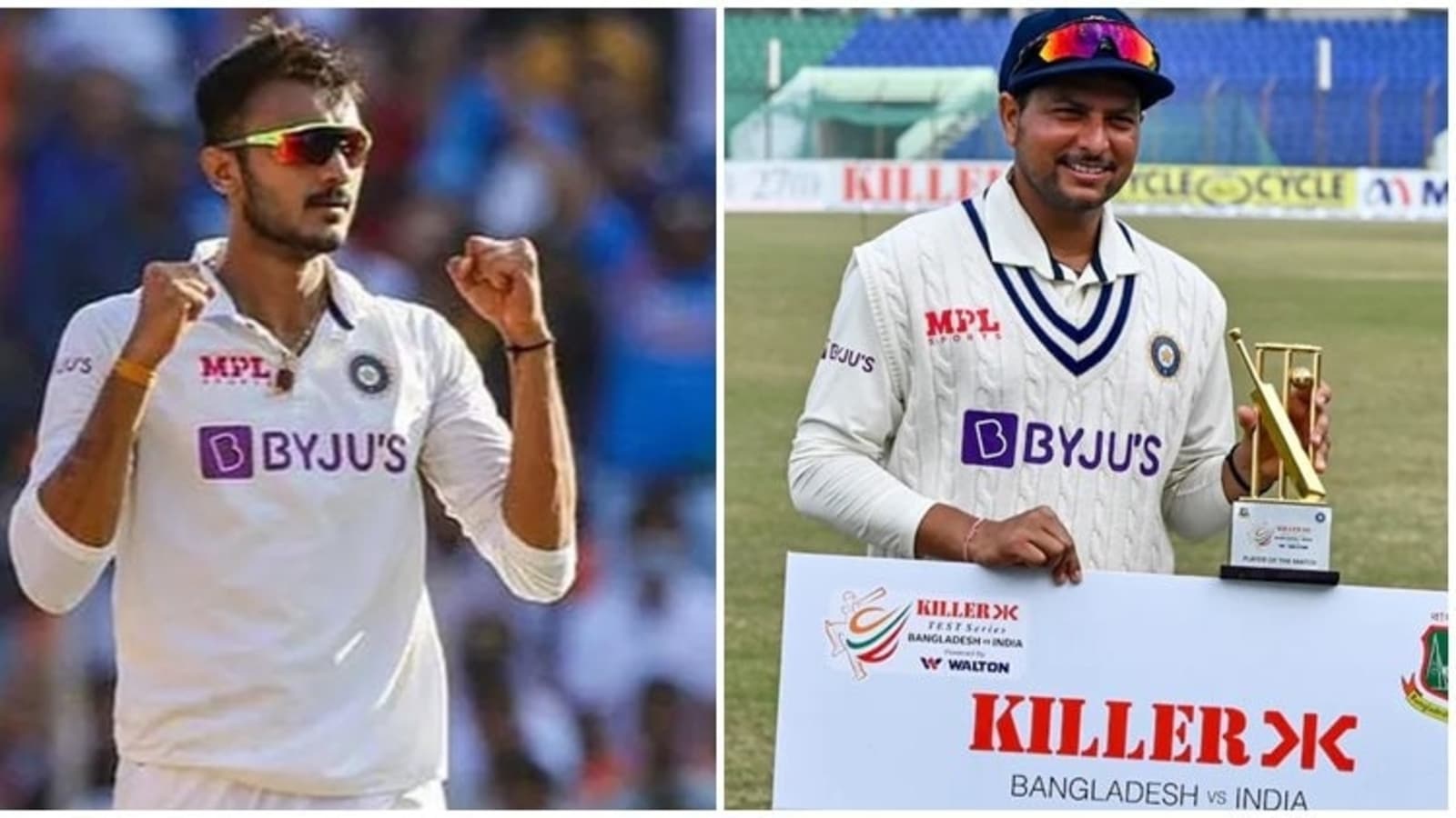 Axar Vs Kuldeep? Former IND Selectors End Debate For Third Spinner Vs ...