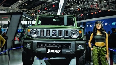 A Maruti Suzuki Jimny on display at the Auto Expo 2020 (HT File) A Maruti Suzuki Jimny on display at the Auto Expo 2020 (HT File)